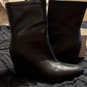 a new day Black Heeled Boots